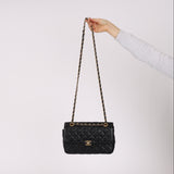 Chanel 2015 Crumpled Caviar Small Flap Bag