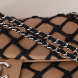 Rare Chanel 2011 Saint-Tropez Canebiers Medium Single Flap