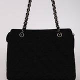 Rare Chanel 1996 Jersey Front Pocket Tote