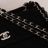 Rare Chanel 1996 Jersey Front Pocket Tote