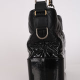 Chanel 2018 Black Ombre Dipped Medium Gabrielle Hobo