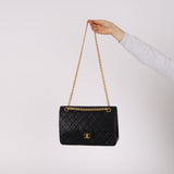 Chanel 1997 Lambskin Bijoux Double Flap Bag 24K GP