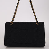 Rare Chanel 1997 Grosgrain Medium Classic Double Flap Bag 24K GP