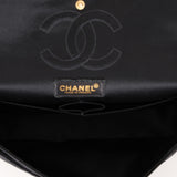 Rare Chanel 1997 Grosgrain Medium Classic Double Flap Bag 24K GP
