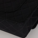 Rare Chanel 1997 Grosgrain Medium Classic Double Flap Bag 24K GP