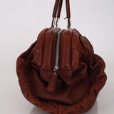 Christian Dior 2008 Buffalo Leather Karenina Top Handle