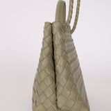 Bottega Veneta Travertine Small Andiamo Bag