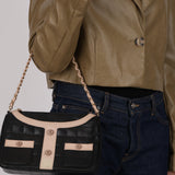 Limited Edition Chanel 2002 Lambskin Mademoiselle Girl Jacket Shoulder Bag