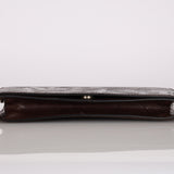 Bottega Veneta Chocolate Embossed Shoulder Bag