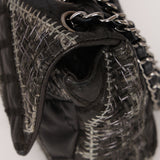 Ultra-Rare Chanel Medium Single Flap Black Patchwork 2011 DSHW