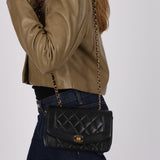 Chanel 1996 Lambskin Small Diana Bag 24K GP