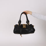 Chloe Black Medium Paddington Bag