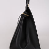 Celine Alligator Embossed Leather Small Edge Bag