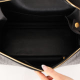 Celine Alligator Embossed Leather Small Edge Bag