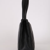 Chanel XL CC Turnlock Tote Black Caviar 1996 24K GP
