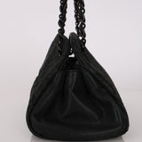 Chanel 2012 Iridescent Blistered Satin Just Mademoiselle Small Bowling Bag