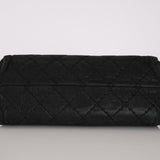 Chanel 2012 Iridescent Blistered Satin Just Mademoiselle Small Bowling Bag