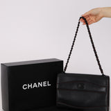 Chanel Turnlock Incognito Flap Black Calfskin 2001 BHW