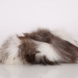 Rare Fendi Zucchino Strip Mink Fur Sling