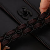Chanel Turnlock Incognito Flap Black Calfskin 2001 BHW