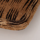 Fendi Brown Beige Zebra Pony Hair Baguette