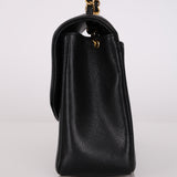 Rare Chanel 1996 Caviar Medium Diana Flap 24K GP