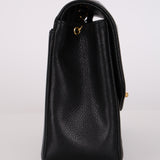 Rare Chanel 1996 Caviar Medium Diana Flap 24K GP