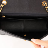 Rare Chanel 1996 Caviar Medium Diana Flap 24K GP