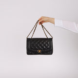 Chanel 1993 Lambskin Medium Diana Flap Bag 24K GP