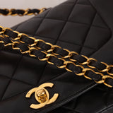 Chanel 1993 Lambskin Medium Diana Flap Bag 24K GP