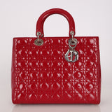 Dior Large Lady Red Patent 2012
