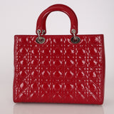 Dior Large Lady Red Patent 2012