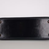 Hermès 1983 Bleu Marine Box Kelly Sellier 28 GHW with Strap