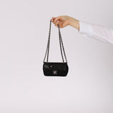 Chanel 2005 Satin Chocolate Bar Lipstick Flap Bag