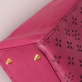 Christian Dior Medium Lady Magenta Perforated 2007