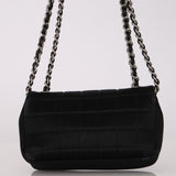 Chanel 2005 Satin Chocolate Bar Lipstick Flap Bag