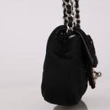 Chanel 2005 Satin Chocolate Bar Lipstick Flap Bag