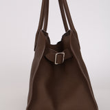 The Row Dark Taupe Soft Margaux 12