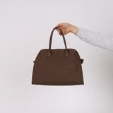 The Row Dark Taupe Soft Margaux 12