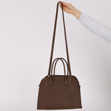 The Row Dark Taupe Soft Margaux 12
