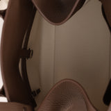 The Row Dark Taupe Soft Margaux 12