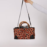 Gucci Ponyhair Bamboo Medium Shopping Tote