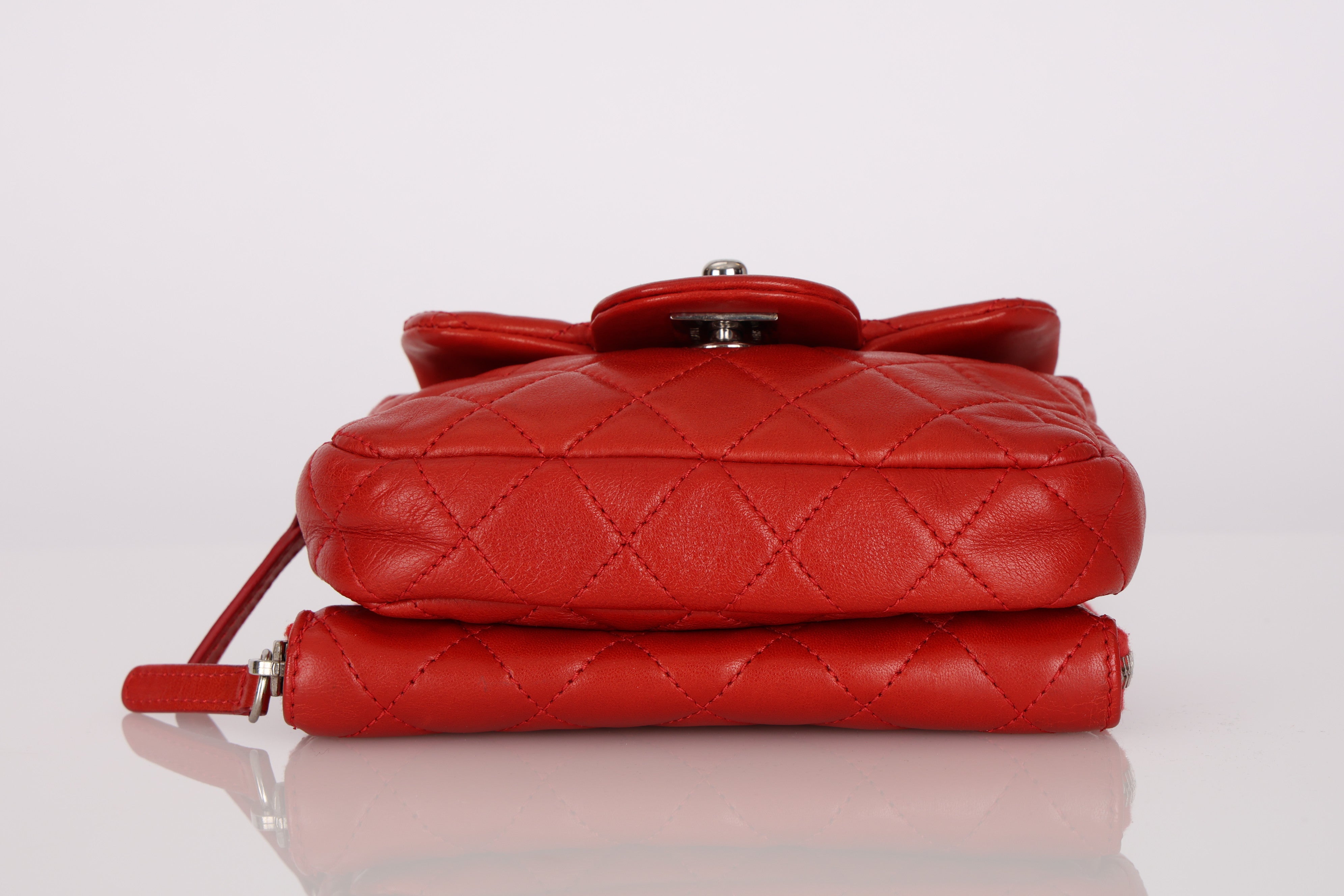 Chanel 2011 Turnlock Mini Flap Wallet on Chain