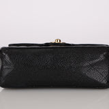 Rare Chanel 2004 Caviar Square Mini Flap 24K GP
