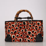 Gucci Ponyhair Bamboo Medium Shopping Tote