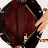 Gucci Ponyhair Bamboo Medium Shopping Tote