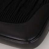 Gucci Black Suede Plisse Pleated Jackie Bag
