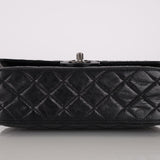 Rare Chanel Paris-Dallas Old Glory Chanel Flag Small Single Flap Black Embossed Calfskin 2014 SHW