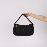 Chanel 2006 Lambskin Quilted Hidden Chain Hobo