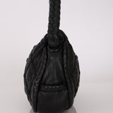 Chanel 2006 Lambskin Quilted Hidden Chain Hobo